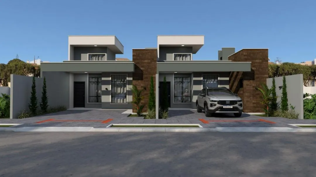 Imagem Casa à venda em Cascavel - Loteamento Colinas Tropical - Em Obras - Construção