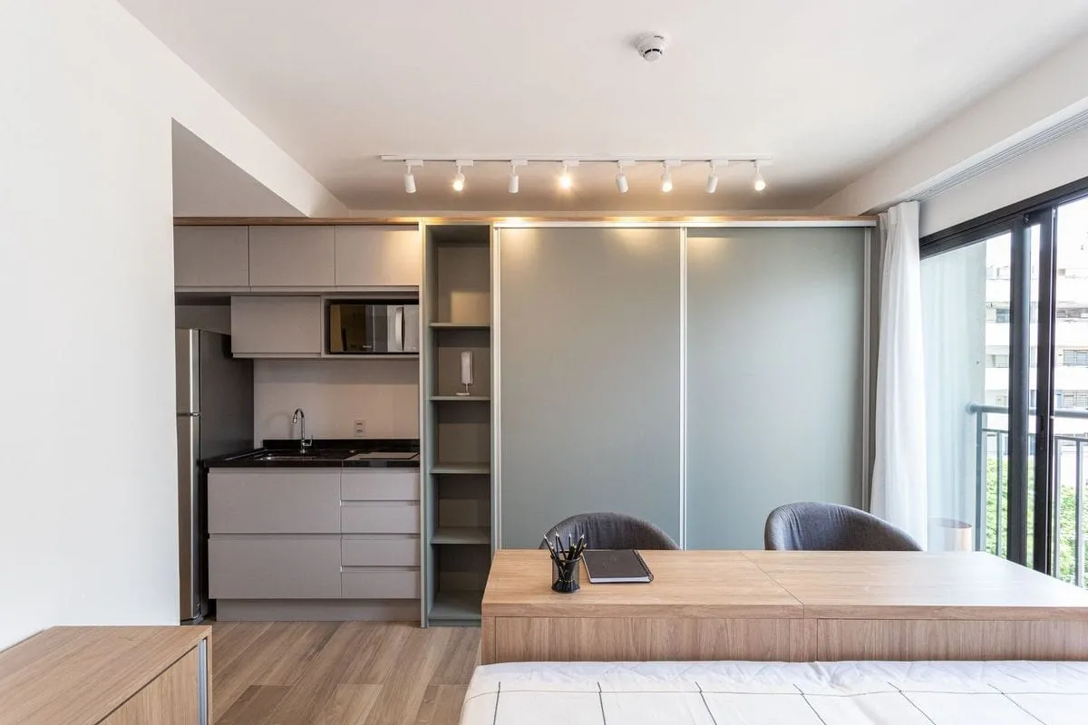Imagem Apartamento com 1 Quarto para alugar, 26m² - Perdizes