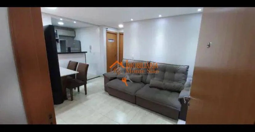 Imagem Apartamento com 2 dormitórios à venda, 44 m² por R$ 244.000,00 - Vila Izabel - Guarulhos/SP