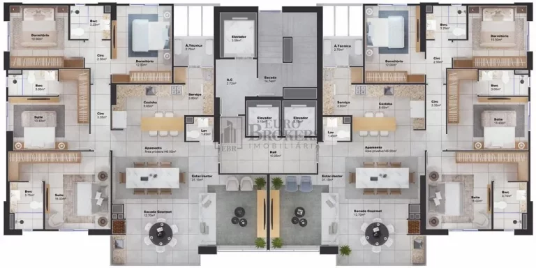 Imagem Apartamento no Ed. Opera Tower