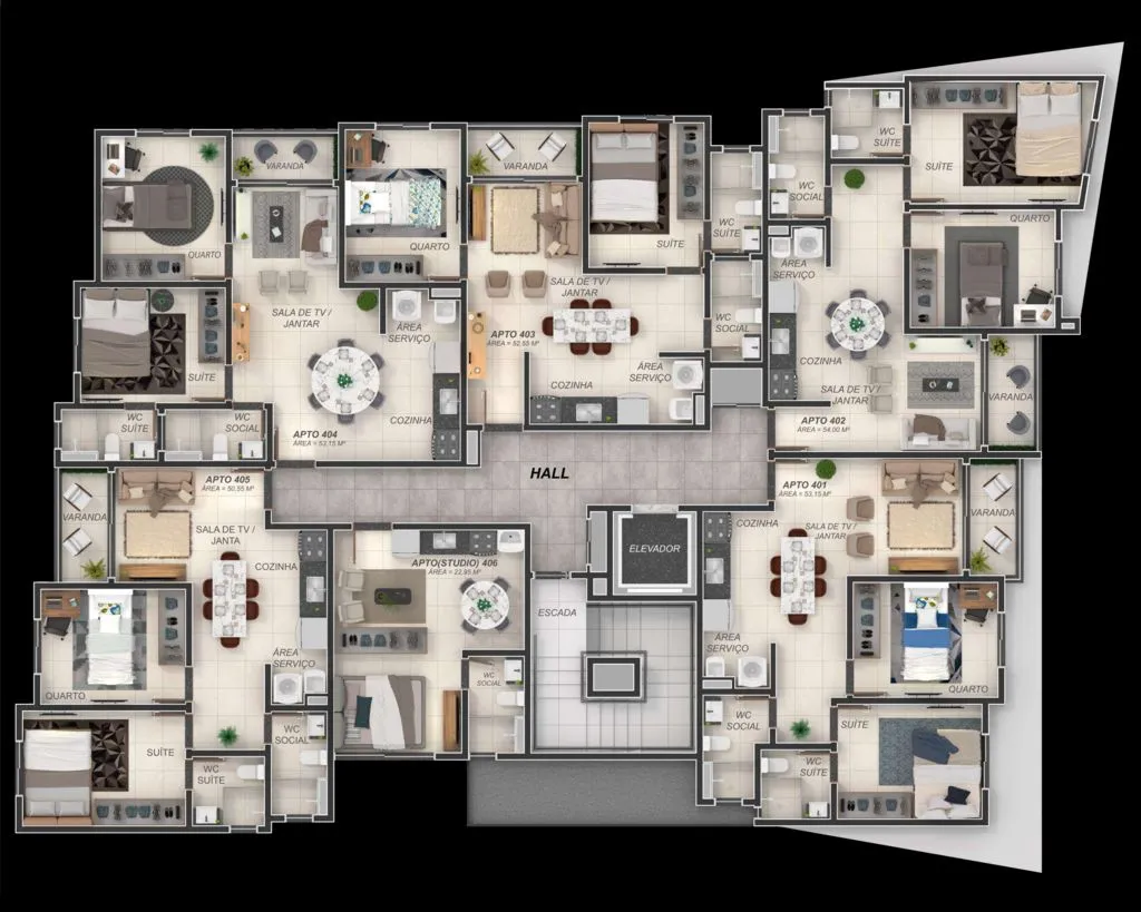 Imagem Loft moderno de 22 m² no Aeroclube, com lazer completo e fácil acesso às praias. Conforto, praticidade e ótima localização.