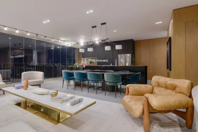 Foto do imóvel Apartamento à venda no Itaim Bibi com 3 suítes, 3 vagas, Lindenberg.