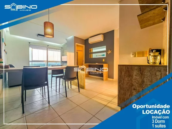 Foto do imóvel Apartamento Aluguel anual na Riviera, com 3 dormitórios 1 suíte, com 100m² de área útil