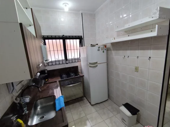 Imagem Apartamento Ocian-Praia Grande 1dorm, mobiliado c/ Sacada - 86m² - 300m da Praia