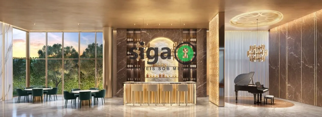 Imagem Apartamento de luxo em São Paulo de 360m² a 870m² alto padrão em Moema design assinado por Elie Saab