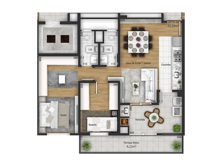 Imagem APARTAMENTO RESIDENCIAL em Curitiba - PR, Tingui