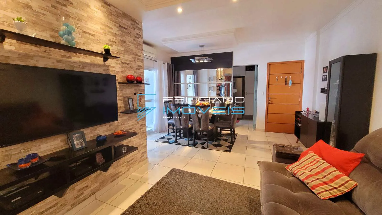 Foto do imóvel Apartamento com 3 dorms, Canto do Forte, Praia Grande - R$ 850 mil, Cod: 3942 em Rua Otelo Rodrigues Franco