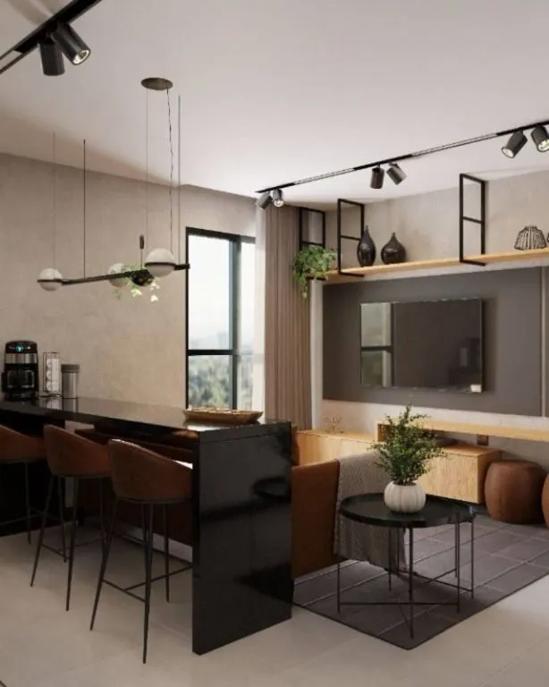Imagem Flat de 24 m² com varanda em Intermares, Cabedelo. Condomínio com piscina, espaço gourmet, academia e excelente localização a poucos passos da praia.