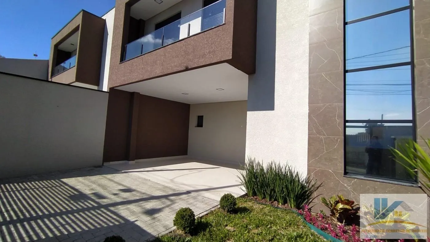 Imagem Sobrado para Venda em São José dos Pinhais, Boneca do Iguaçu, 3 dormitórios, 1 suíte, 2 banheiros, 2 vagas