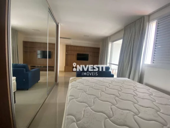 Imagem Apartamento com 1 dormitório para alugar, 45 m² - Setor Oeste - Goiânia/GO