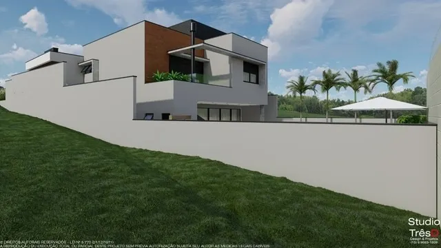 Imagem Lindo Sobrado em Condomínio Alphaville Nova Esplanada I 264M²!