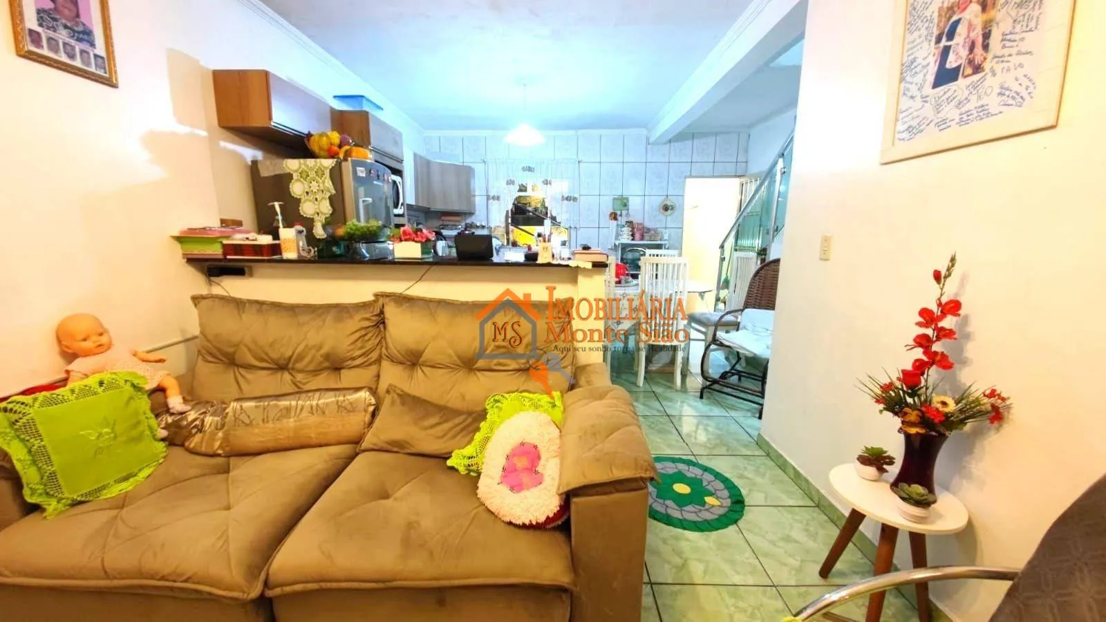 Imagem Sobrado com 4 dormitórios à venda, 300 m² por R$ 650.000,00 - Cidade Jardim Cumbica - Guarulhos/SP