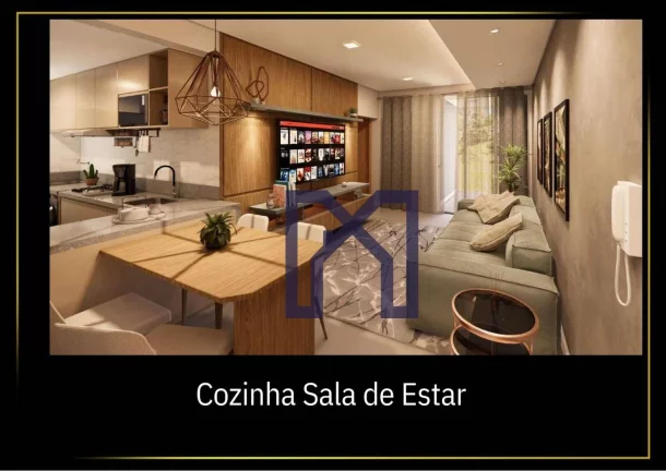 Imagem Apartamento com 2 dormitórios à venda, 69 m² por R$ 390.000,00 - Nossa Senhora da Agonia - Itajubá/MG