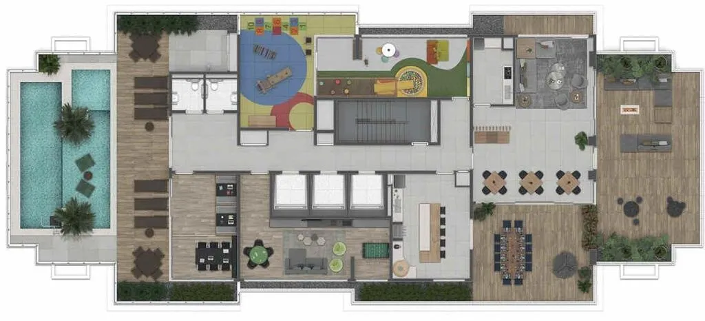 Imagem A praticidade que combina com sofisticação. Apartamentos residenciais de 85m² a 104m² e studios ...