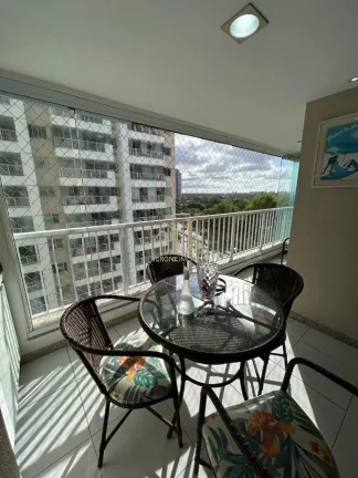 Imagem Apartamento de 3 quartos com suíte e varanda em Patamares, Salvador-BA 79m² Armários em todos os cômodos Pronto para morar Infraestrutura completa