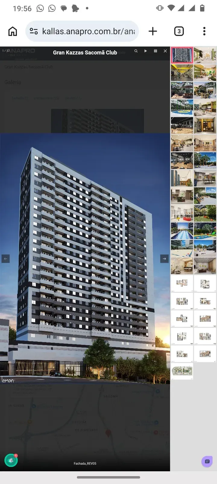 Foto do imóvel Apartamento com 3 Quartos à Venda, 60 m² em Vila Vermelha - São Paulo