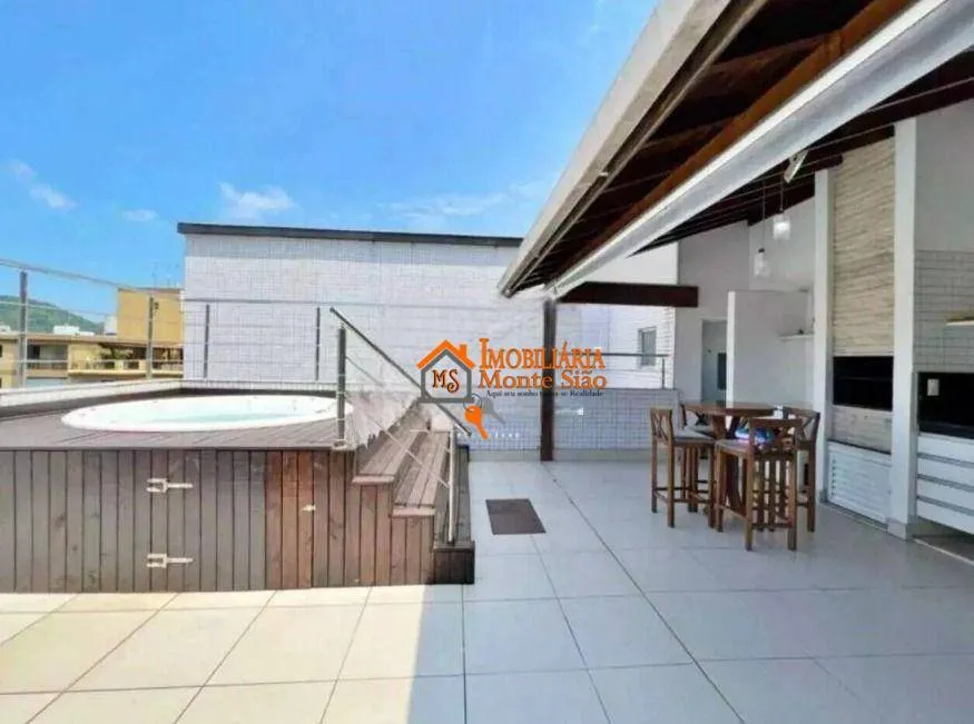 Imagem Cobertura com 4 dormitórios à venda, 416 m² por R$ 2.150.000,00 - Jardim Las Palmas - Guarujá/SP