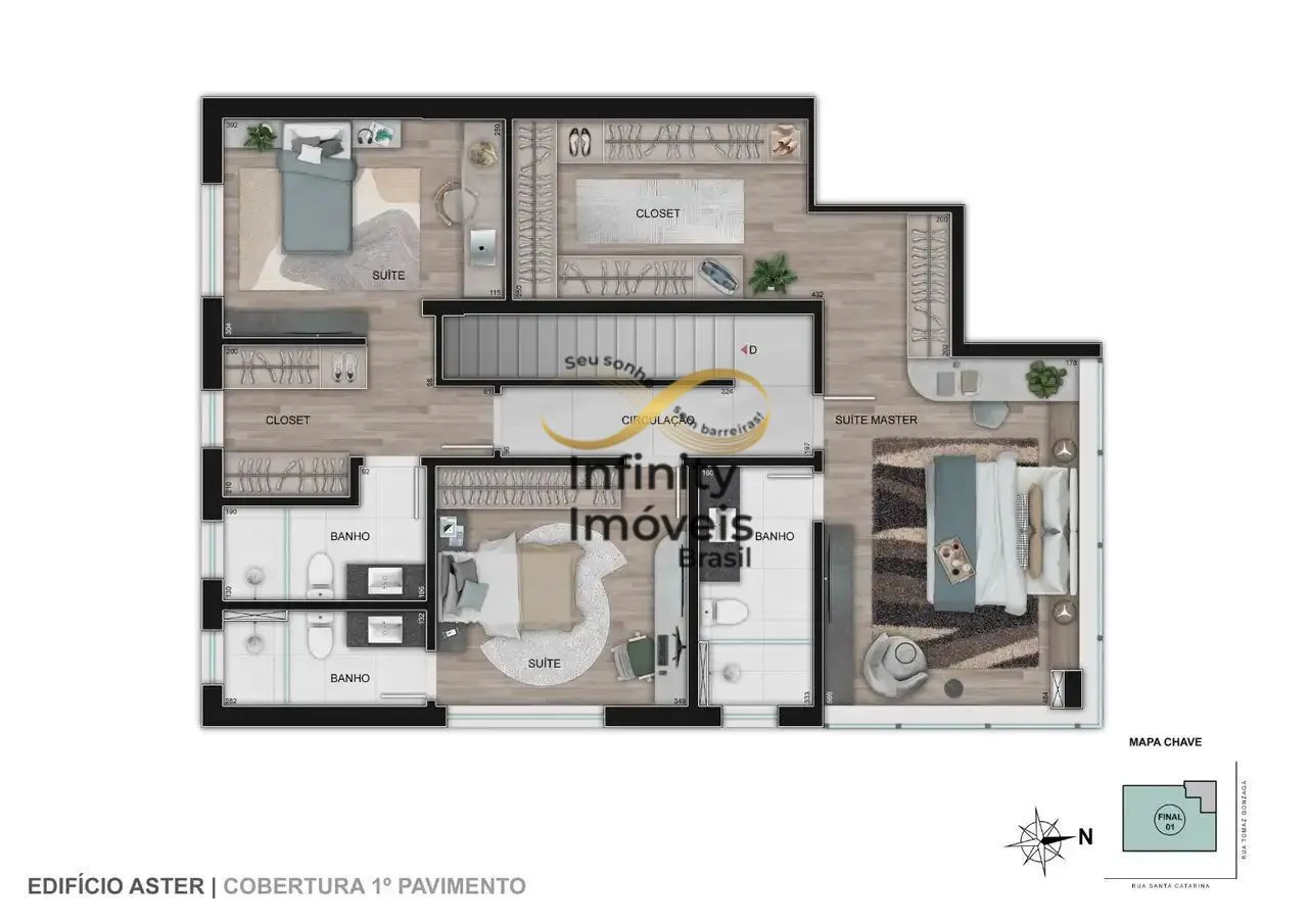 Imagem Aster Lourdes - Apartamento à venda no bairro Lourdes - Belo Horizonte/MG