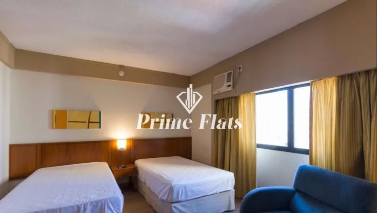 Imagem Flat disponível para venda no Live Lodge Flat Ibirapuera, com 26m², 1 dormitório e 1 vaga