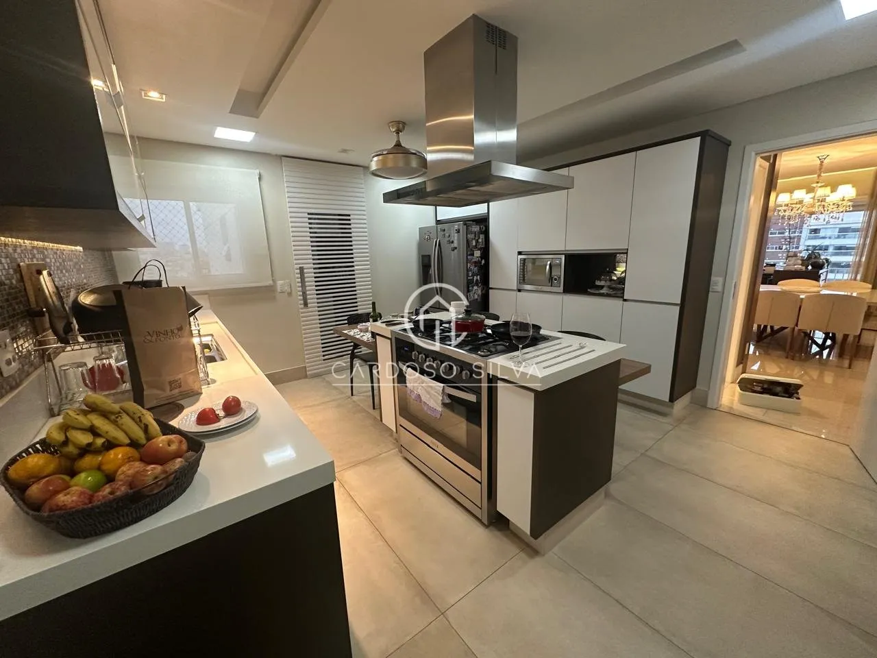Imagem Espaço Cerâmica - Condomínio Premier - Apartamento de 162m2 com 03 suítes e 03 vagas de garagem - Lazer Completo