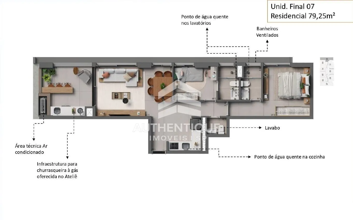 Imagem BOTANI POMPEIA - Apartamento à venda no bairro Vila Pompéia - São Paulo/SP, Zona Oeste