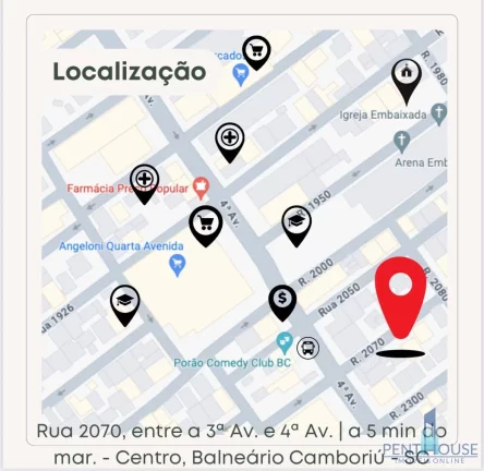 Imagem Sobrado Geminado para Venda em Balneário Camboriú, CENTRO, 3 dormitórios, 3 suítes, 5 banheiros, 2 vagas