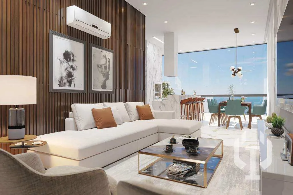 Imagem Apartamento frente mar com 3 suítes em Balneário Perequê