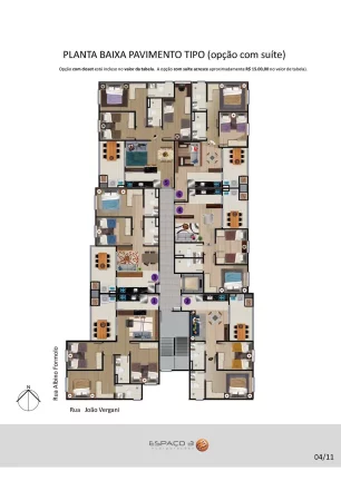 Imagem Apartamento 2 quartos para venda no bairro Cruzeiro em Caxias do Sul