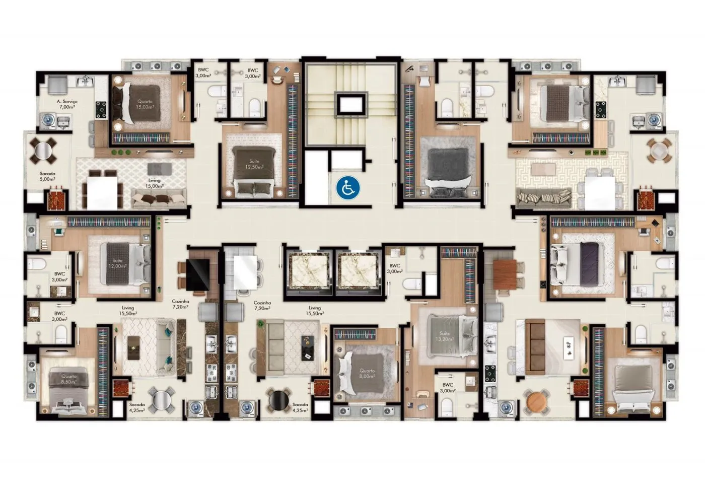 Imagem Apartamento 2 quartos para venda no bairro Morretes em Itapema