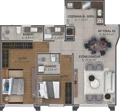 Imagem Único - Residencial - Apartamento à venda no bairro Zona Nova - Capão da Canoa/RS