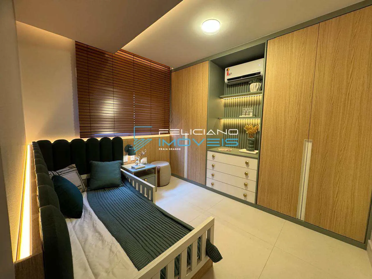 Imagem Apartamento com 2 quartos, Guilhermina, Praia Grande - R$ 905 mil, Cod: 6855