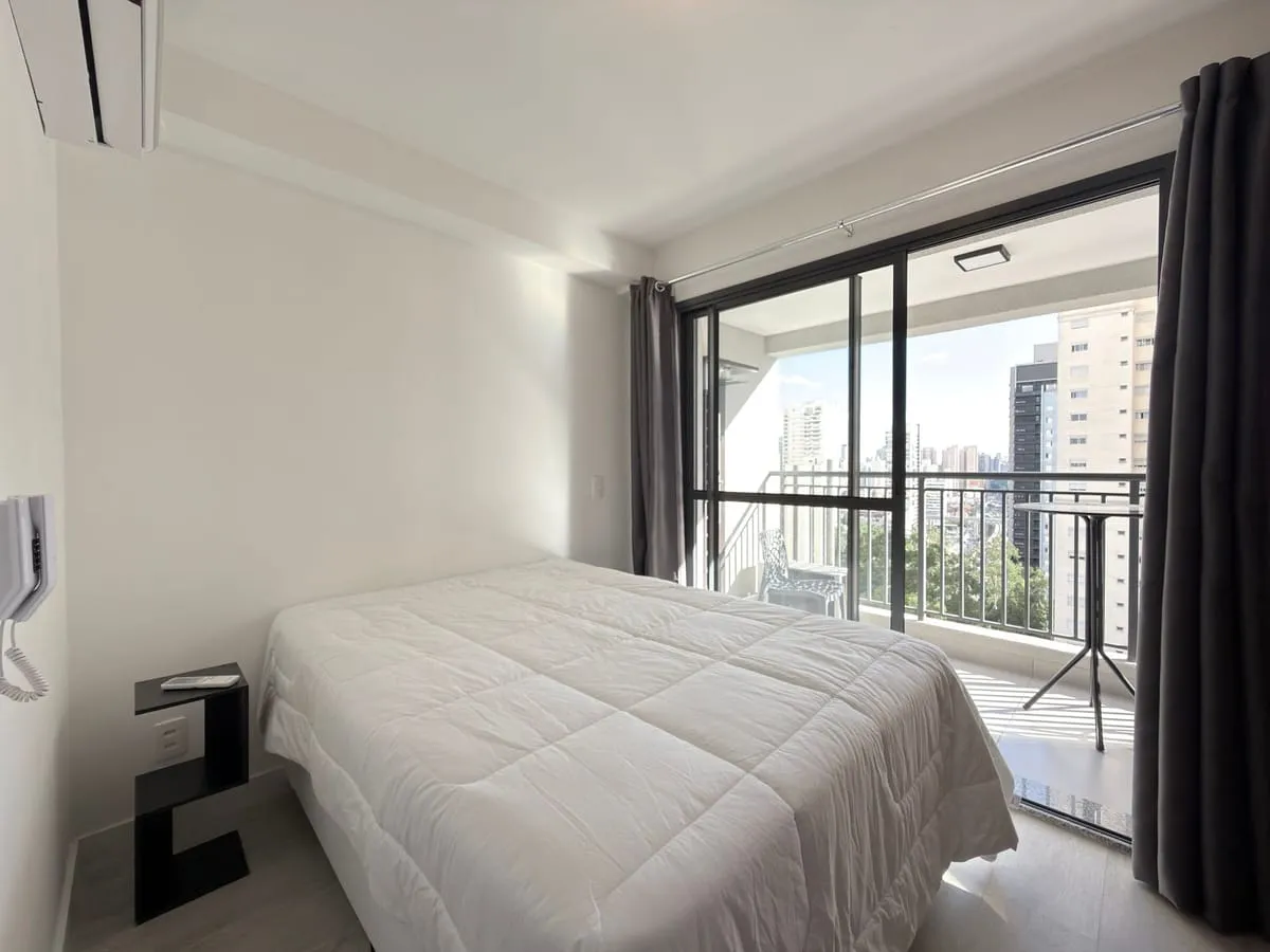 Imagem Apartamento com 1 Quarto para alugar, 24m² - Campo Belo