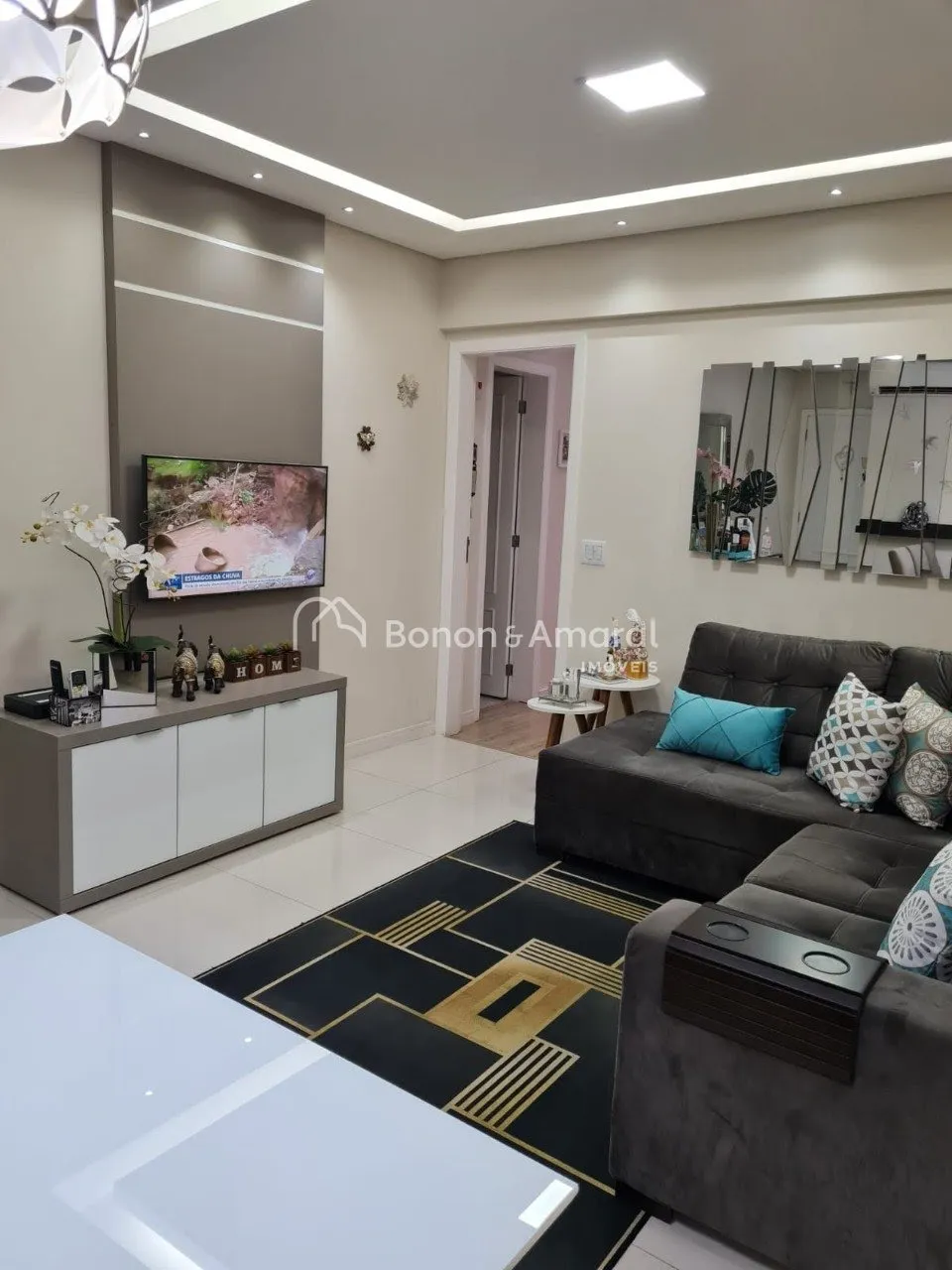 Imagem Apartamento com 84 m² e 3 quartos, no Mansões Santo Antônio - Campinas/SP.