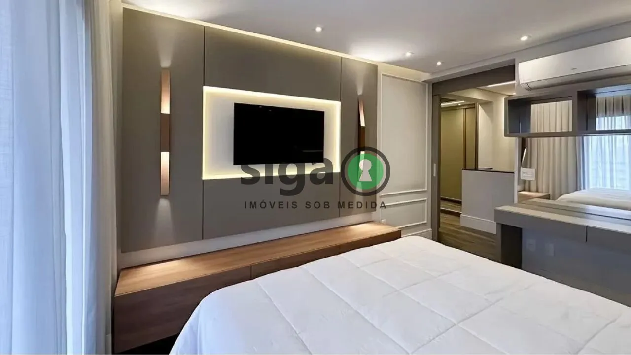 Imagem Apartamento duplex com 110m² sendo 2 quartos, 2 banheiros e 2 vagas - Jardins - São Paulo/SP