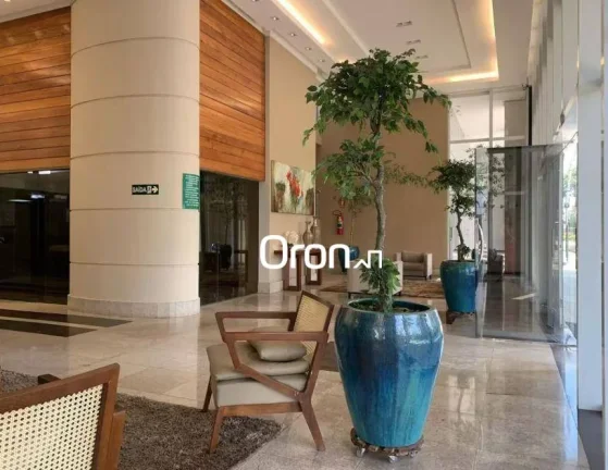 Imagem Flat mobiliado com 1 dormitório à venda, 41 m² por R$ 370.000 - Setor Bueno - Goiânia/GO
