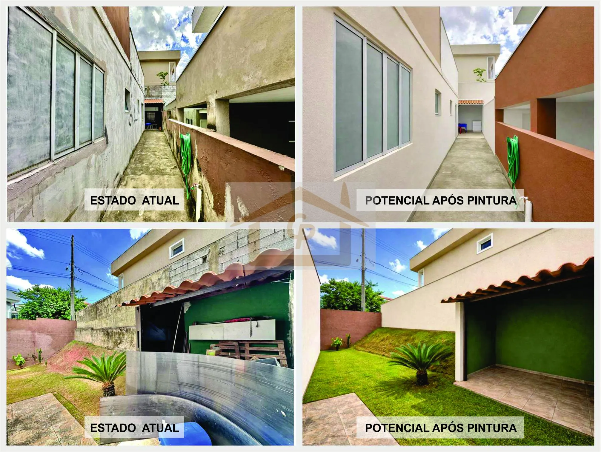 Imagem Casa Térrea, 2 quartos sendo um suíte , condomínio com Clube, 3 vagas