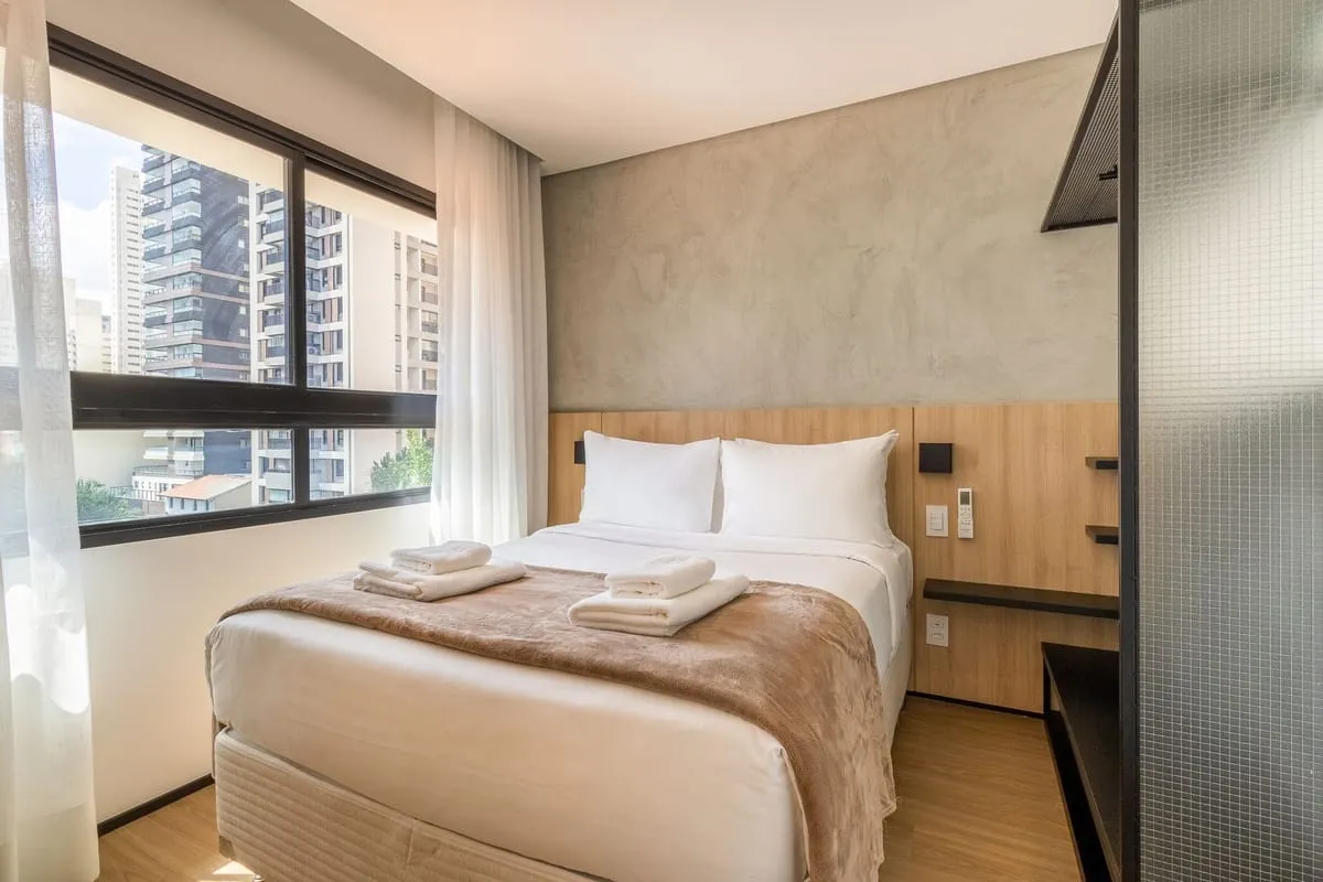 Imagem Apartamento com 1 Quarto para alugar, 24m² - Pinheiros