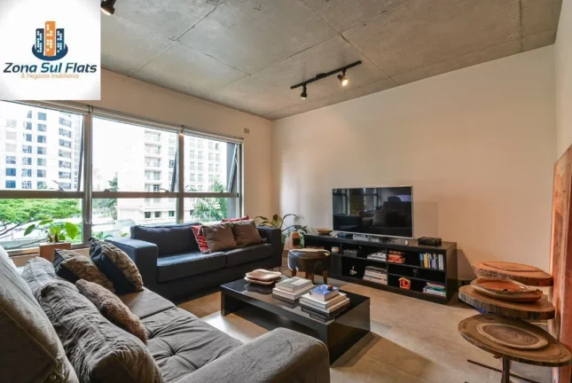 Imagem Apartamento à Venda No Brooklin Com 1 Dormitório e 1 Vaga - Mobiliado