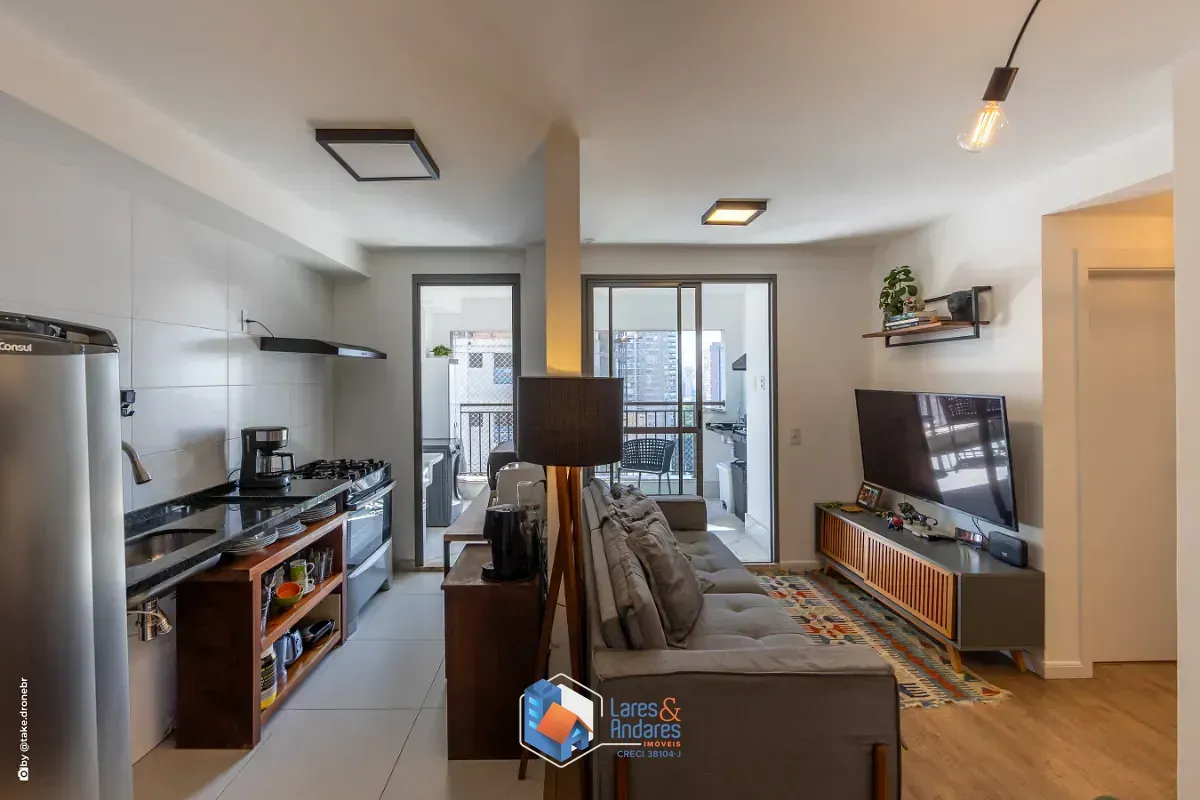 Imagem Apartamento para venda em Chácara Santo Antônio (Zona Sul) com 2 quartos, sendo 1 suíte, 58m²