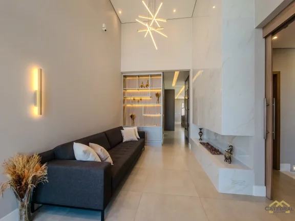 Imagem Casa á Venda em Condomínio Fechado Alto Padrão - Jardim Samambaia - Jundiaí