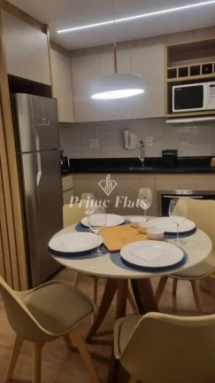 Imagem Flat disponível para venda no Slaviero Essential São Paulo Ibirapuera, com 35m², 1 dormitório, 1 vaga