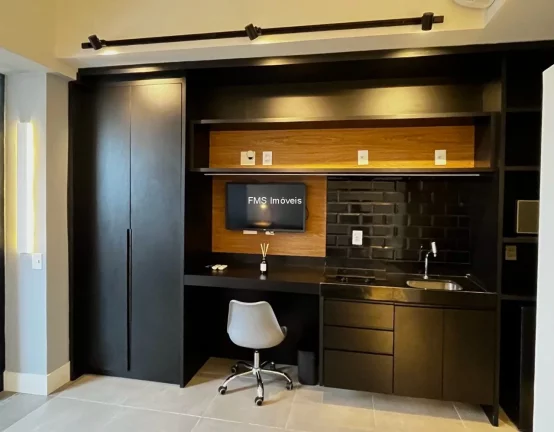 Imagem Apartamento à venda na Vila Olímpia, com 1 quarto, 1 banheiro, 1 vaga