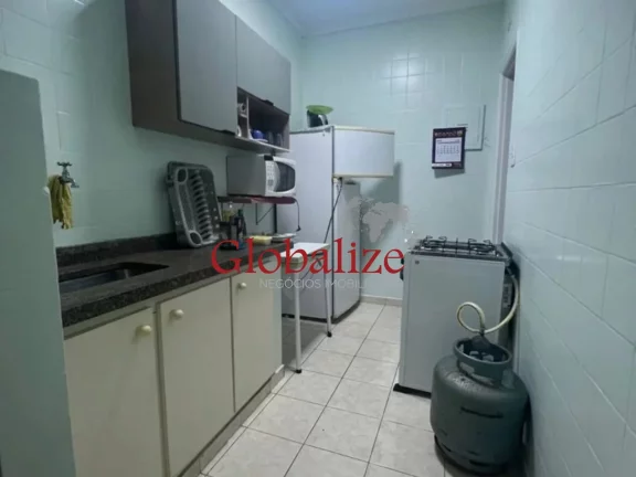 Imagem Apartamento á venda com 67m², 1 quarto, vada de garagem , frente mar por R$535.000,00 na Pompéia em Santos