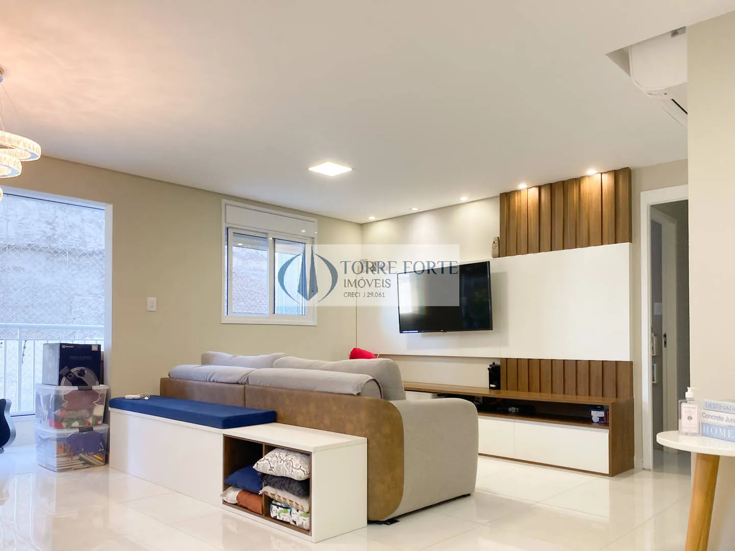 Imagem Ótimo apartamento com 85 m² 2 dormitórios sendo 1 suíte 2 vagas de garagem