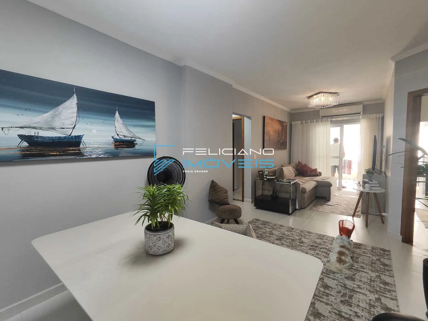 Imagem Apartamento com 2 quartos, Aviação, Praia Grande - R$ 639 mil, Cod: 2612