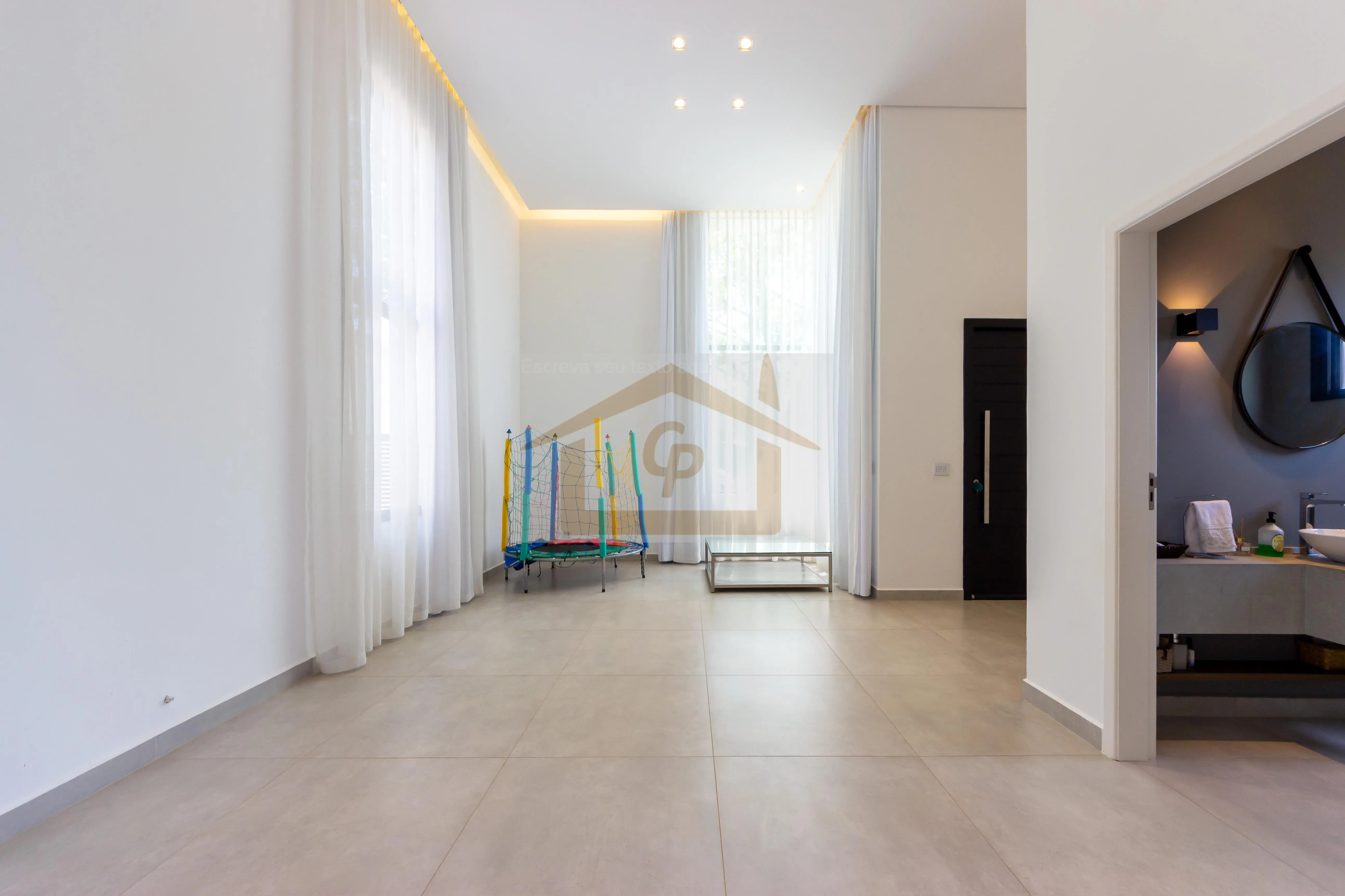 Imagem Casa Contemporânea no Residencial Vintage - 3 suítes, varanda, escritório, 4 vagas