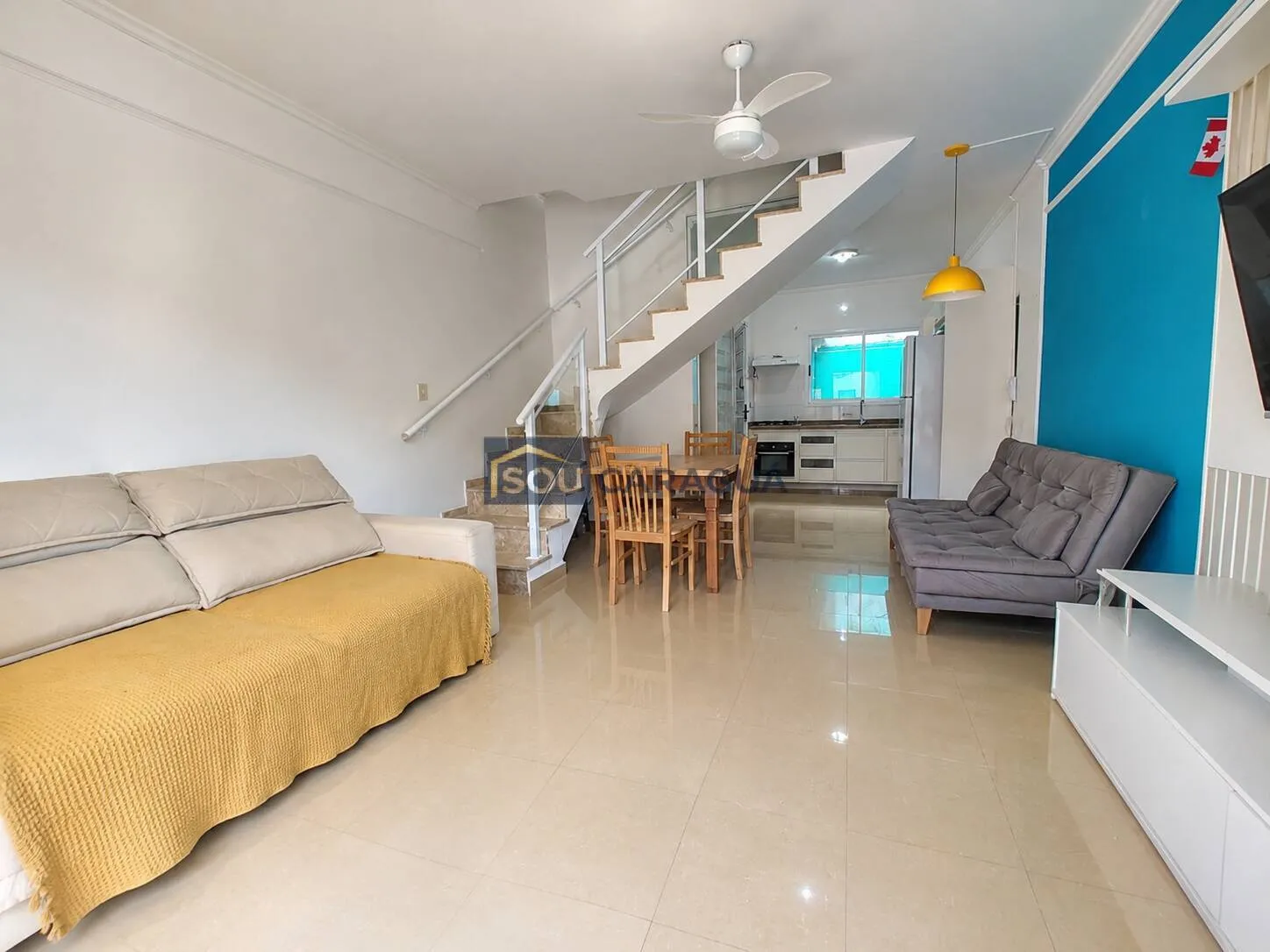 Imagem Casa em Condominio a venda de frente para o mar no Aruan em Caragua