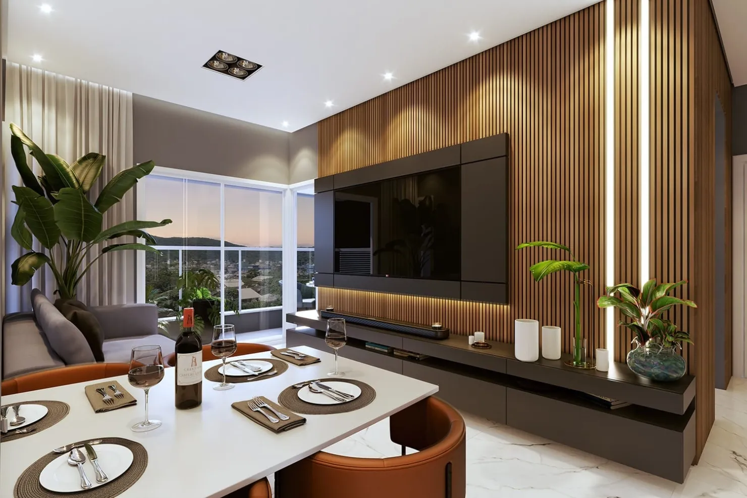 Imagem Apartamento à venda 2 Quartos, 1 Suite, 1 Vaga, 70.71M², Parque das Nações, Pindamonhangaba - SP | Residencial Heitor Villa Lobos