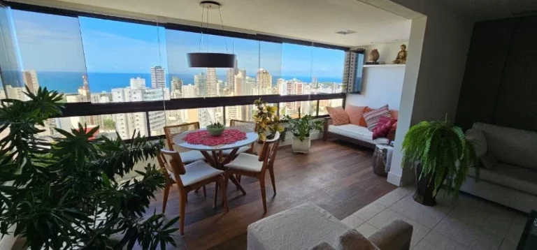 Imagem A 5ª Avenida Imóveis selecionou esse belíssimo apt. no Mansão Giovanni Bellini, Jardim Apipema: 3/4, suite + Gabinete 162m² + 3 garagens + Lazer