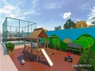 Imagem Apartamento à venda ou locação em Santo André-SP, bairro Campestre: 2 quartos, 1 suíte, 2 banheiros, 2 vagas - Condomínio Happiness Patriani Campestre